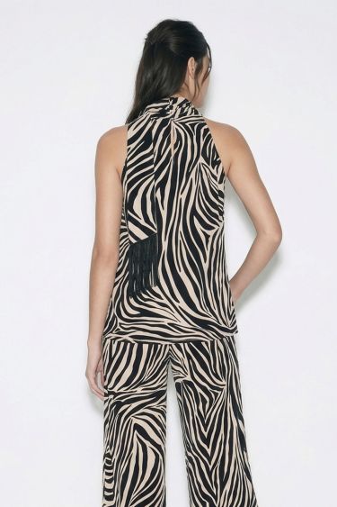 STT510012-ZABRA BLACK/IVORY