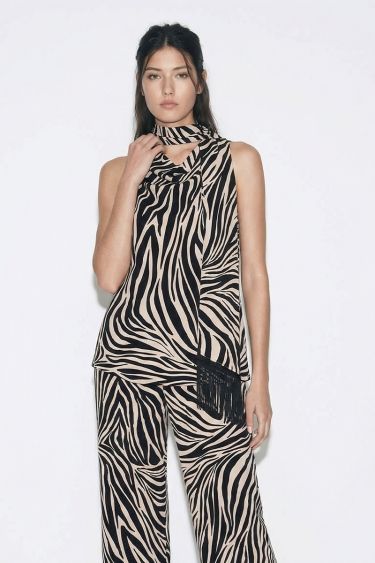 STT510012-ZABRA BLACK/IVORY